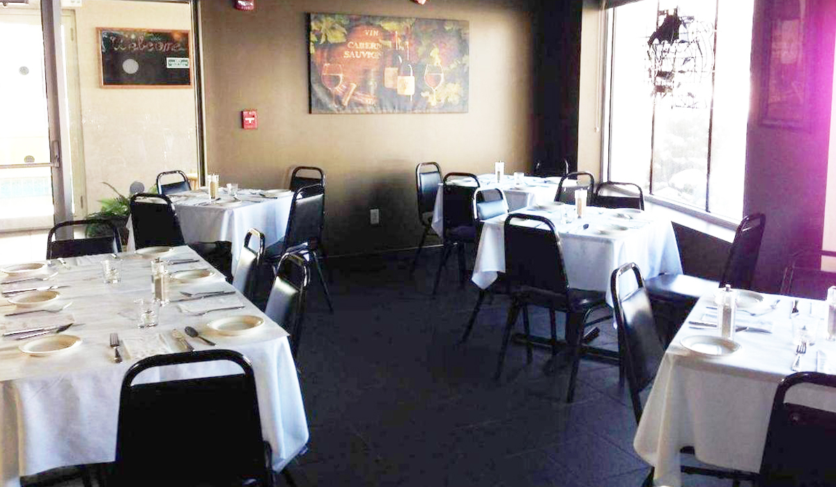 breakfast area